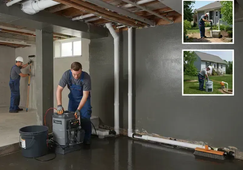 Basement Waterproofing and Flood Prevention process in Hainesville, IL